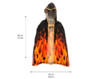 Flame cape