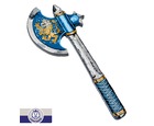 Knight axe noble knight blue