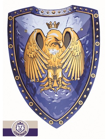 Knight shield golden eagle