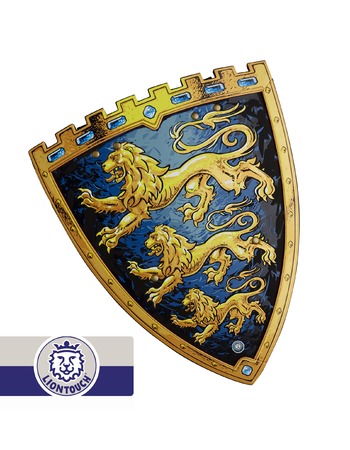 Kings shield triple lion