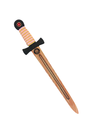 WoodyLion Sword medium black/pink
