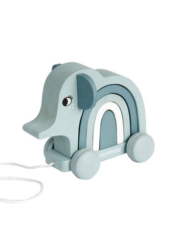 ELEPHANT - Pull-along & stacking toy 
