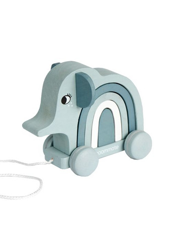 ELEPHANT - Pull-along & stacking toy