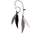 Feather felt decoration b/w 110 cm   