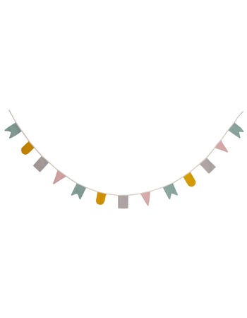 Hip hup hurra garland multi 300 cm 