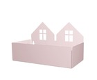 Twin house box pale rose 13x22x11 cm