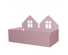 Twin house box violet 13x22x11 cm