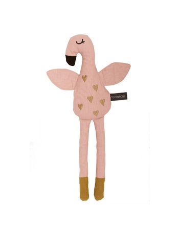 Flamingo rag doll 27 cm 