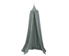 Canopy with tassel - sea grey 200x40 cm