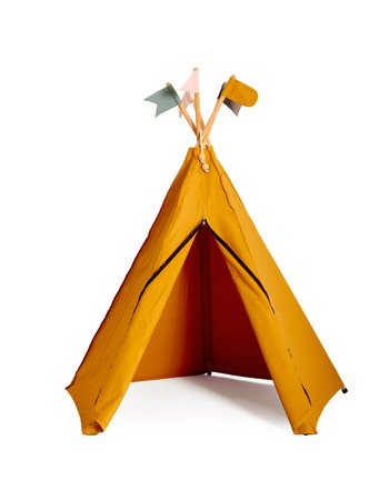 Hippie tipi ochre 135x135x150 cm