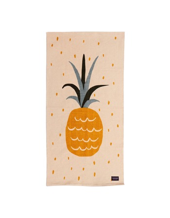 Pineapple woven floor mat 70x140 cm