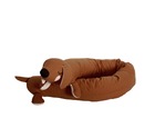 Lazy long dog golden brown 195 cm   