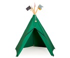 Hippie tipi green 135x135x150 cm