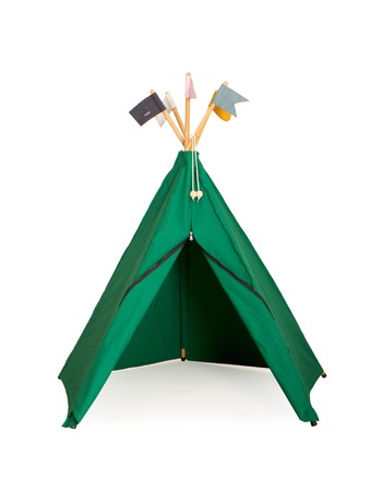 Hippie tipi green 135x135x150 cm  