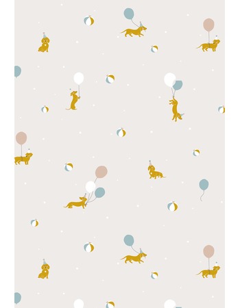 Magic dogs wallpaper 1000x53 cm (roll)  