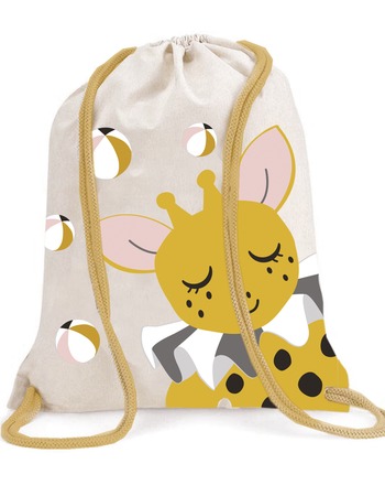 Gym bag Giraffe 35x30 cm