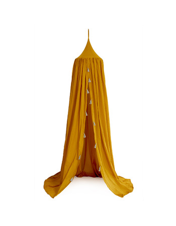 Canopy ochre with tassels