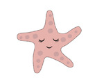 STAR FISH RATTLE -  