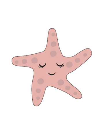 STAR FISH RATTLE -