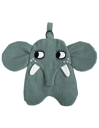 PACIFIER  CLOTH - ELEPHANT