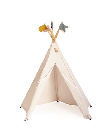 Hippie tipi nature 135x135x150 cm