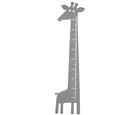 Giraffe growth chart grey 115x28 cm