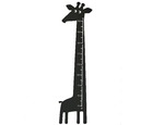 Giraffe growth chart black 115x28 cm