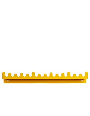 Doodle drop shelf yellow 16x39x14,5 cm   