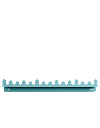 Doodle drop shelf pastel blue 16x39x14,5 cm 