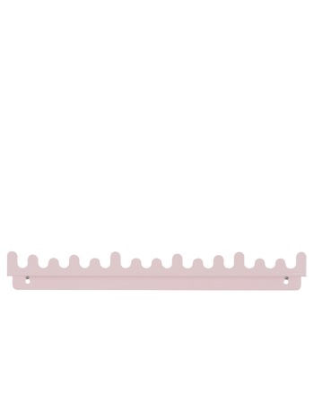 Doodle drop shelf pale rose 16x39x14,5 cm