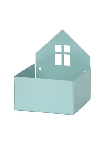 House box pastel blue 13x11,5x11 cm