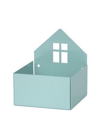 House box pastel blue 13x11,5x11 cm   