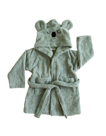 BATHROBE KOALA SEA GREY (1-2 YEARS)   