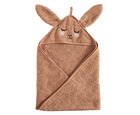 HOODED TOWEL BUNNY ROSE