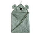 HOODED TOWEL KOALA SEA GREY