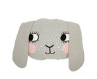 Bunny cushion grey   