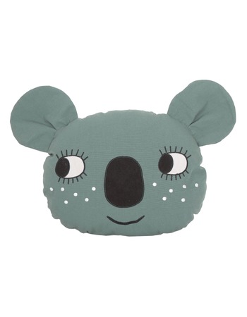 Koala cushion sea grey